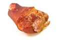 Tasty smoked pork leg Royalty Free Stock Photo