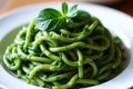 Tasty Spinach Pasta Recipe Royalty Free Stock Photo