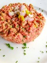 Tasty Steak tartare