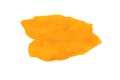 Tasty sugar mango slices background. Top view Royalty Free Stock Photo