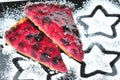 Berries pie slices Royalty Free Stock Photo