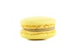 Tasty yellow macarons