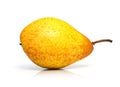 Tasty yellow pear Royalty Free Stock Photo