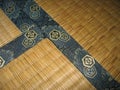 Tatami floor - detail Royalty Free Stock Photo