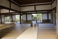 Tatami room in a temple in Japan