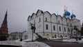 Tatarstan. Kazan. The Orthodox Blagoveshchensk cathedral of Kazan Kremlin is a prominent monument of Russian architecture of the