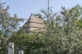 tatched roof of lagoon \