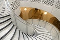 Tate Britain Spiral Staircase. architectural patters. classic pillars