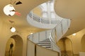 Tate Britain Spiral Staircase. architectural patters. classic pillars