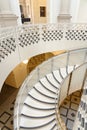 Tate Britain Spiral Staircase. architectural patters. classic pillars