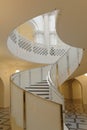 Tate Britain Spiral Staircase. architectural patters. classic pillars