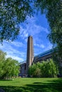 The Tate Modern art gallery in the Bankside area of Southwark in London Royalty Free Stock Photo