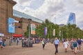 The Tate Modern Museum and art gallery in London Royalty Free Stock Photo