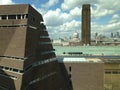 The Tate Modern St Pauls London Royalty Free Stock Photo