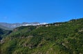 The Tatev Monsastery sits on a rock promontory .