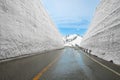 Tateyama Kurobe Alpine Route, Toyama Prefecture, Japan Royalty Free Stock Photo