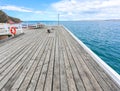 Tathra Wharf - South Coast NSW Australia Royalty Free Stock Photo