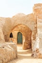 Tatooine decoration in Sahara desert Royalty Free Stock Photo