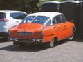 tatra czech vintage car orange split windscreen window transport transportation trucks