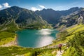 Tatra mountain, Poland. Czarny Staw G?sienicowy lake