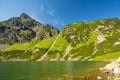 Tatra mountain, Poland. Czarny Staw Gasienicowy lake