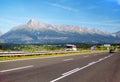 The Tatra Mountains and Highway