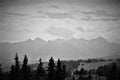 Tatra Mountains panorama, Podhale, Poland