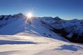 Tatra Mountains in winter. High mountains in winter Royalty Free Stock Photo