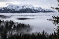 Tatra mountains in winter, landscape