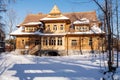 The Tatra Museum in Villa Oksza Royalty Free Stock Photo