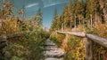 Tatra National Park, Poland. Hiking Trails In Summer Tatra Mountains Landscape Royalty Free Stock Photo