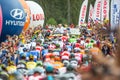 Tatranska Bukowina, Poland. AUGUST 4. 2017: Czeslaw Lang Director of 74. Tour de Pologne starting last 7. stage Royalty Free Stock Photo