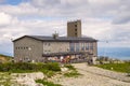 Tatranska Lomnica, Tatra Mountains, Slovakia - Cable car station to the Lomnica Peak - Lomicky stit - at the Skalnate Pleso Royalty Free Stock Photo