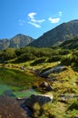 Tatry - mountain lake Royalty Free Stock Photo