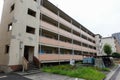 Tatsumi housing complex in Japan, Tokyo Landscape Royalty Free Stock Photo