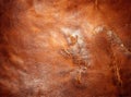 Tattered leather