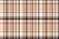 Tattersall background check seamless, comfort vector tartan fabric. Tough texture textile pattern plaid in orange and cornsilk