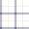 Tattersall plaid pattern in purple, green, white. Textured seamless tartan background image for flannel shirt, blanket, duvet. Royalty Free Stock Photo
