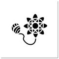 Tatting glyph icon