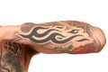 Tattoo Arm Royalty Free Stock Photo
