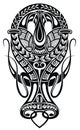 Tattoo design, shoulder abstract tattoo art tribal vector.