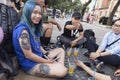 Tattoo fashion in Vietnam Royalty Free Stock Photo