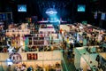 Tattoo festival, top view, walls, Moscow, Russia