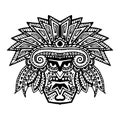 Tattoo indian head 3