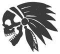 Tattoo Indian Skull
