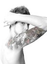 Tattoo Man Royalty Free Stock Photo