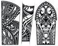 Tattoo ornament of Ethnic abstract patterns.