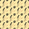 Tattoo seamless Pattern