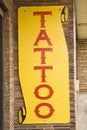 Tattoo sign.