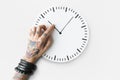 Tattoo Time Schedule Duration Punctual Second Concept Royalty Free Stock Photo